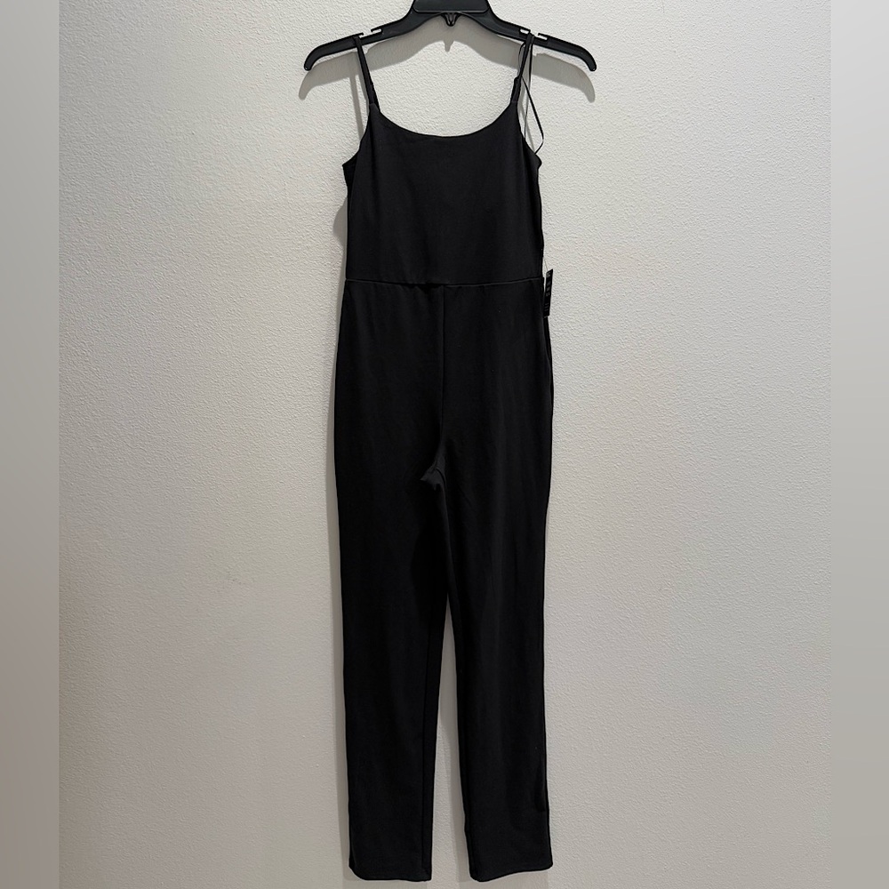 NWT Express Body Contour Square Neck Legging Jumpsuit